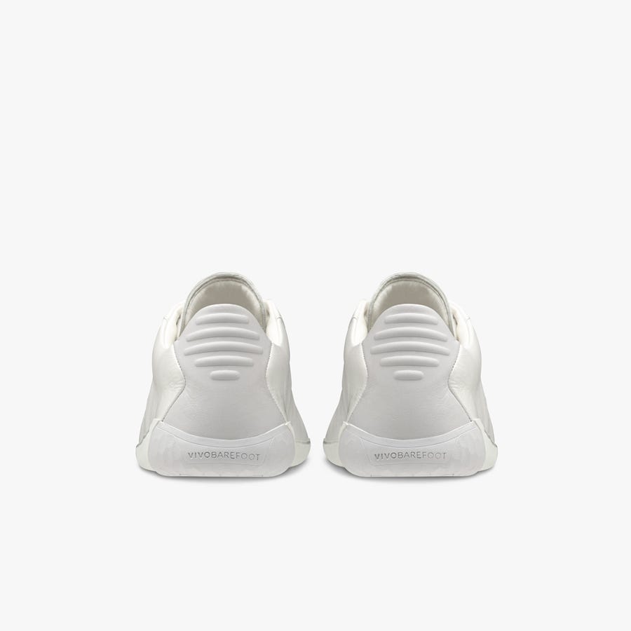 White Men's Vivobarefoot Geo Court Trail Shoes | Philippines 0027QMAZ
